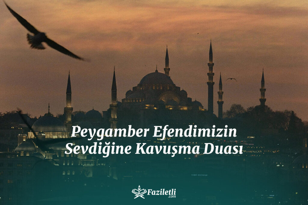 Peygamber Efendimizin Sevdiğine Kavuşma Duası Peygamber Efendimizin Sevdiğine Kavuşma Duası