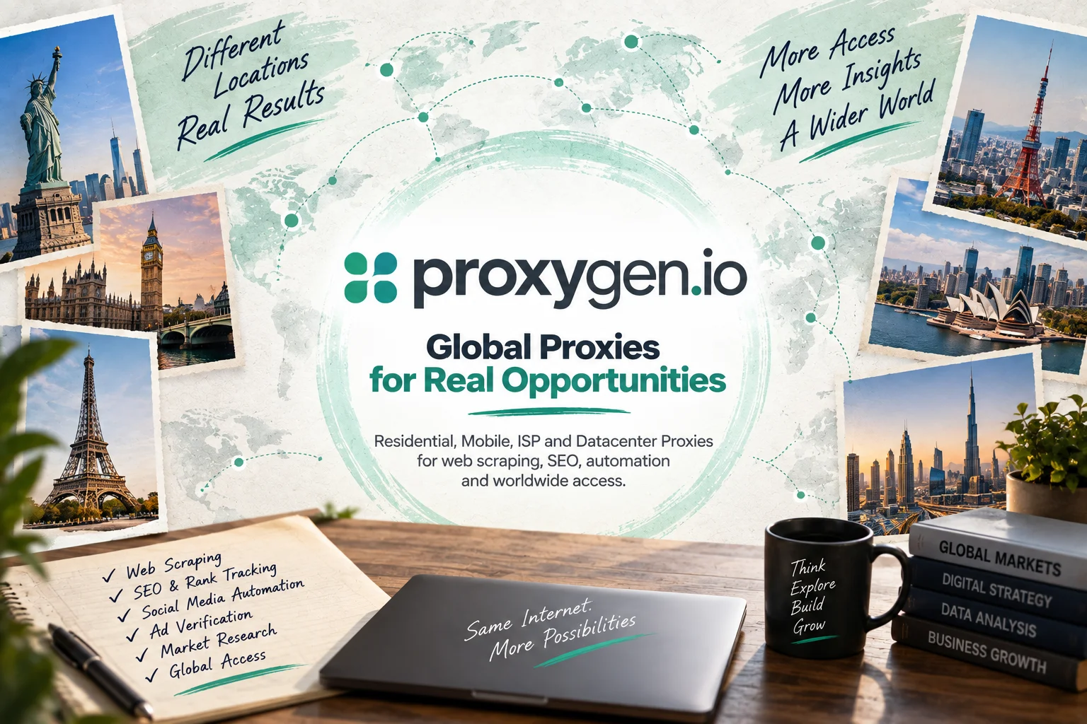 Residential Proxies for Regional Web Research